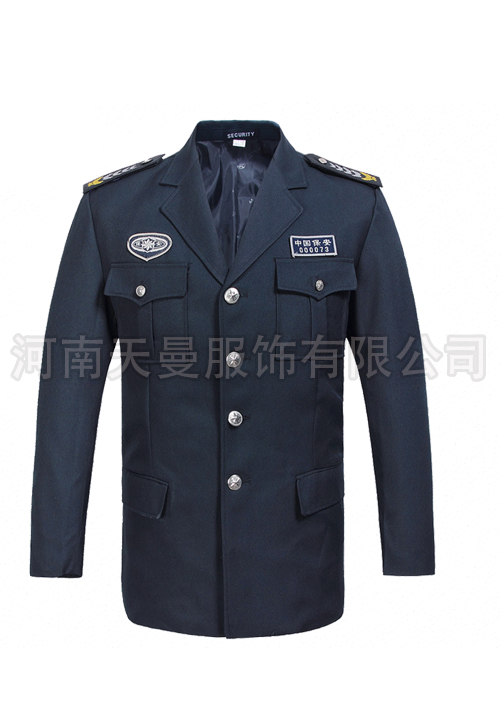 天曼新款軍綠色保安服定做TMBA-003