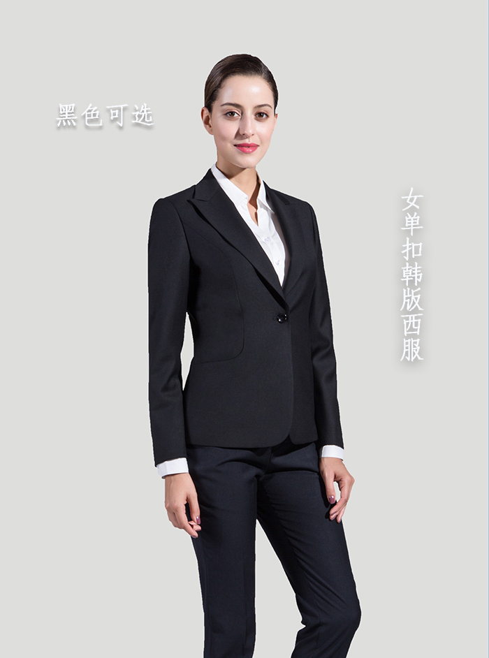 女單扣韓版西服現(xiàn)貨