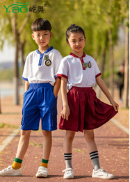 屹奧小學(xué)生夏季新品校服